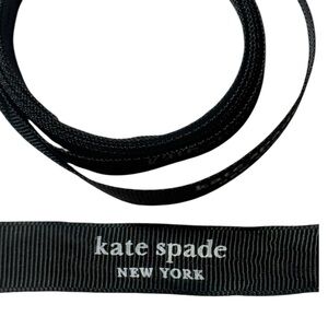 Kate Spade Black Ribbon - 1/2”W x 84"L
